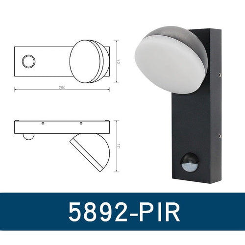 Garden Patio Balcony Facade Outdoor Illumination Light