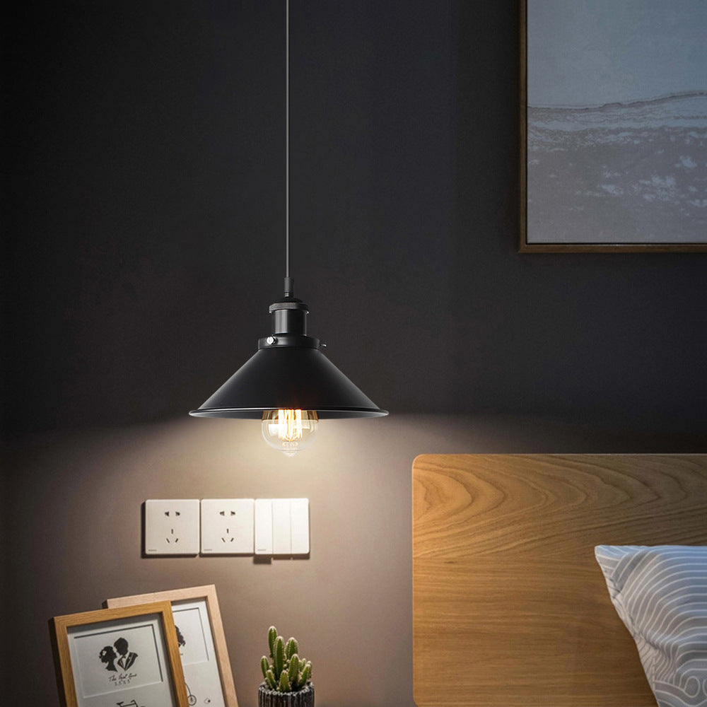 Vintage Iron Lid Industrial Restaurant Light American Design