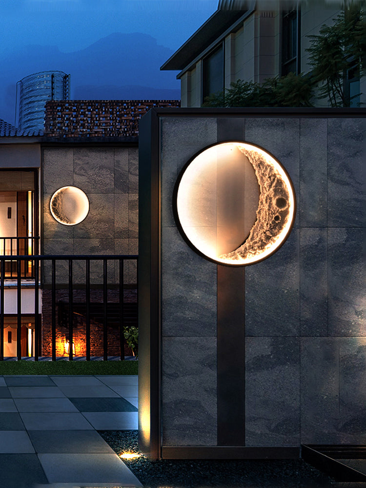 Modern Indoor Outdoor Patio Garden Wall Light Design
